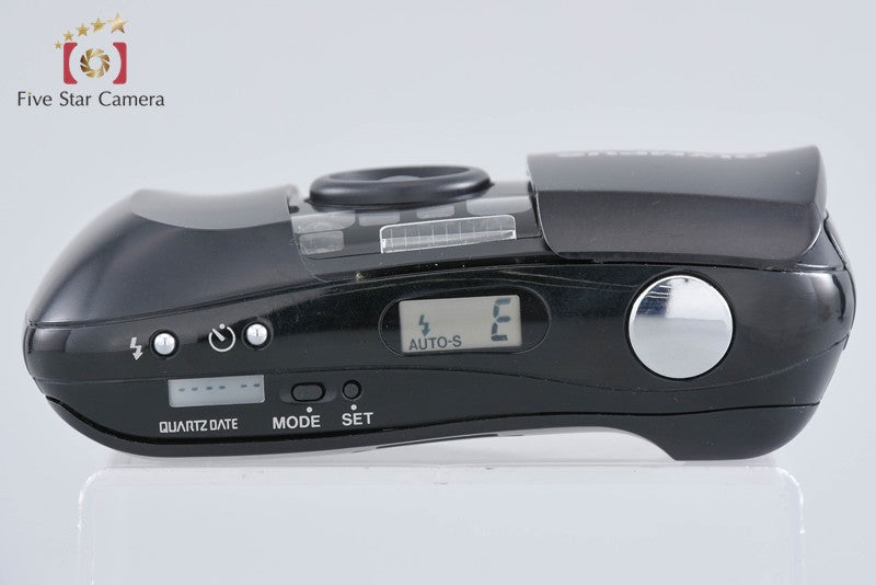Olympus μ[mju:] Black 35mm Point & Shoot Film Camera