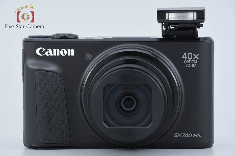 Canon PowerShot SX740 HS Black 20.3 MP Digital Camera w/ Box