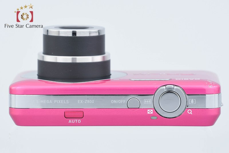 Casio EXILIM EX-Z800 Cherry Pink 14.1 MP Digital Camera