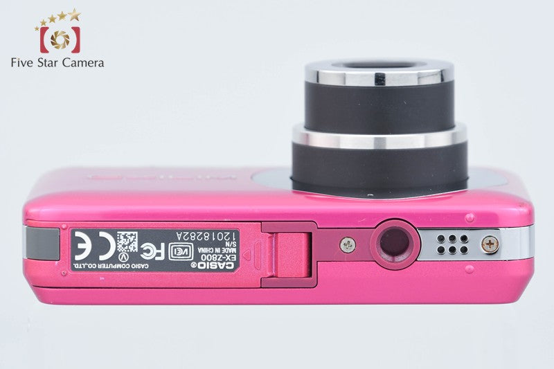 Casio EXILIM EX-Z800 Cherry Pink 14.1 MP Digital Camera