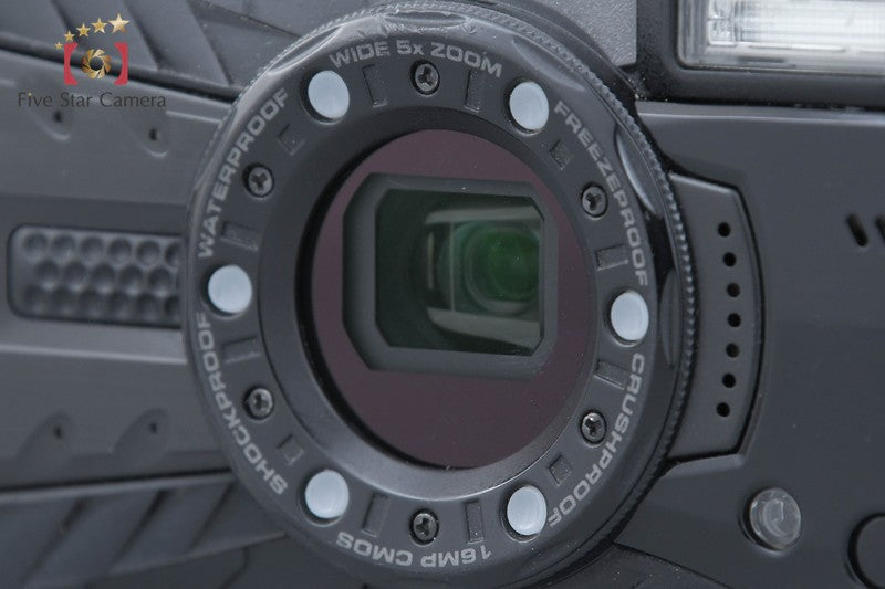 Ricoh PENTAX WG-70 Black 16.0 MP Waterproof Action Camera