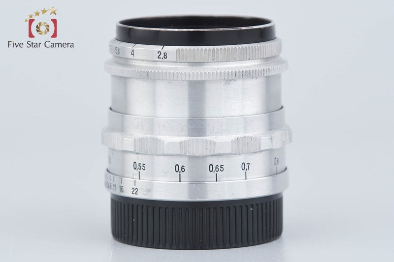 Carl Zeiss JENA T TESSAR 50mm f/2.8 M42 Mount