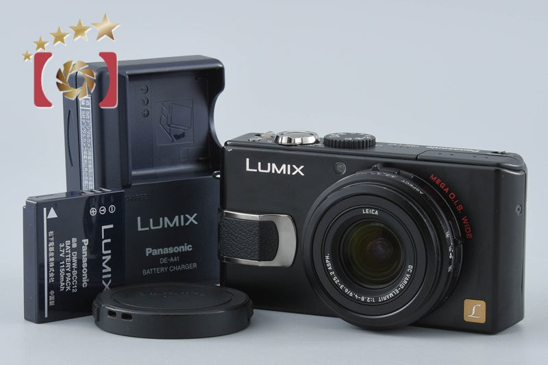 Panasonic LUMIX DMC-LX2 Black 10.2 MP Digital Camera