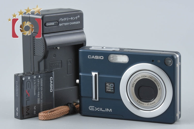 Casio EXILIM EX-Z55 Velvet Blue 5.0 MP Digital Camera