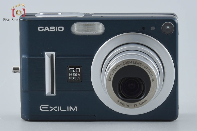 Casio EXILIM EX-Z55 Velvet Blue 5.0 MP Digital Camera
