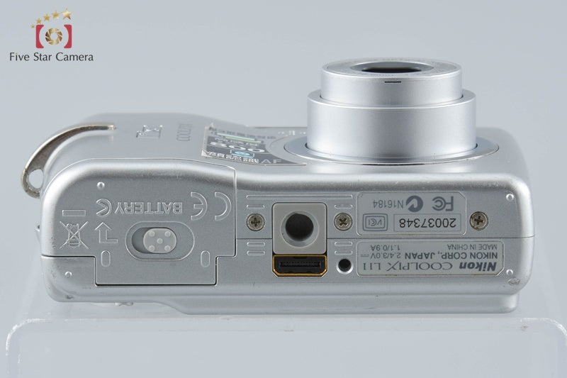 Nikon COOLPIX L11 Silver 6.0 MP Digital Camera