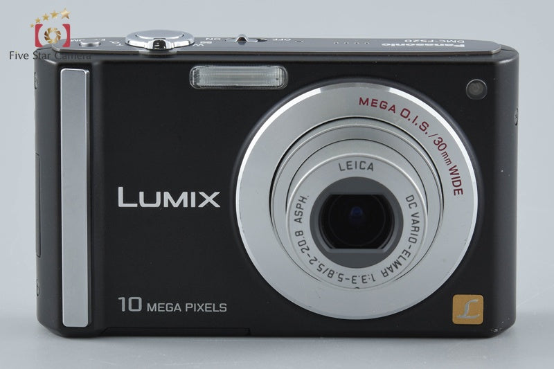 Panasonic LUMIX DMC-FS20 Black 10.1 MP Digital Camera [Japanese Language Only]
