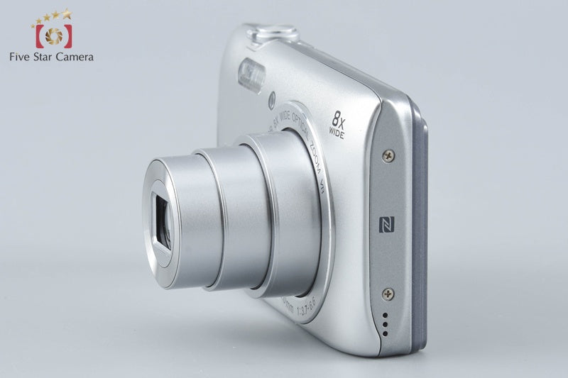 Nikon COOLPIX S3700 Silver 20.1 MP Digital Camera