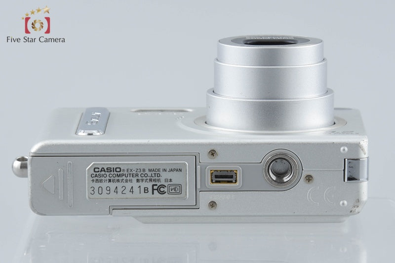 Casio EXILIM ZOOM EX-Z3 Silver 3.2 MP Digital Camera