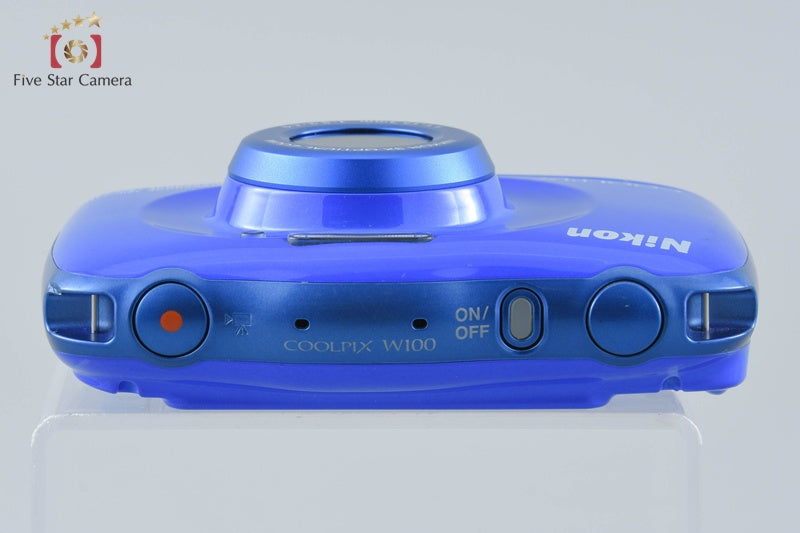 Nikon COOLPIX W100 Blue 13.2 MP Digital Camera