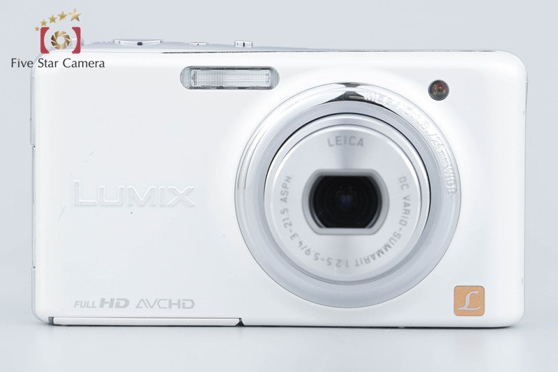 Panasonic LUMIX DMC-FX77 White 12.1 MP Digital Camera [Japanese Language Only]
