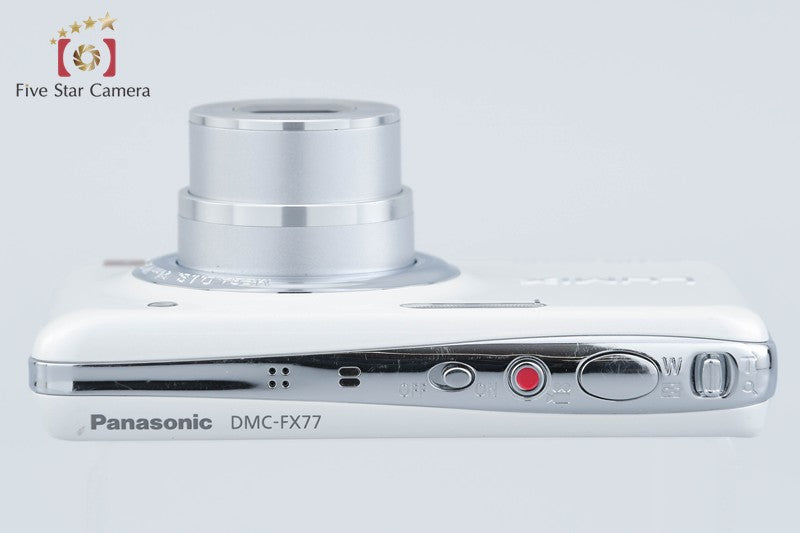 Panasonic LUMIX DMC-FX77 White 12.1 MP Digital Camera [Japanese Language Only]