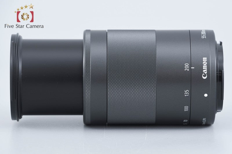 Canon EF-M 55-200mm f/4.5-6.3 IS STM Black