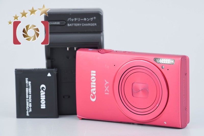Canon IXY 420F Pink 16.1 MP Digital Camera