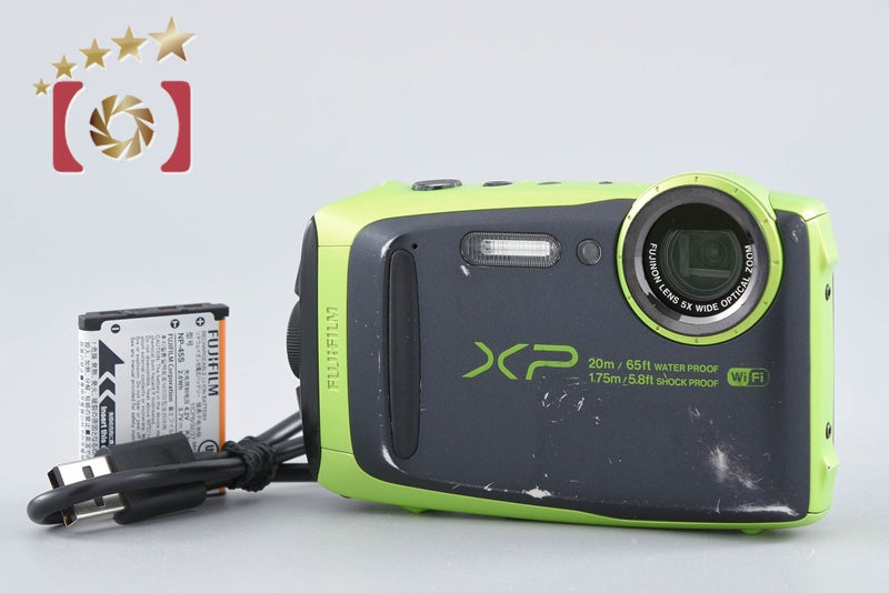 Fujifilm FINEPIX XP120 Lime 16.4 MP Digital Camera