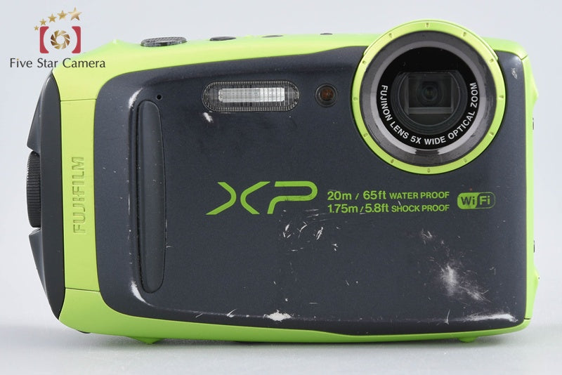 Fujifilm FINEPIX XP120 Lime 16.4 MP Digital Camera
