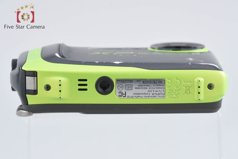 Fujifilm FINEPIX XP120 Lime 16.4 MP Digital Camera