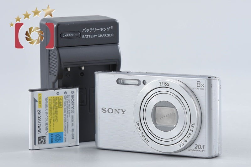 Sony Cyber-Shot DSC-W830 Silver 20.1 MP Digital Camera [Japanese Language Only]