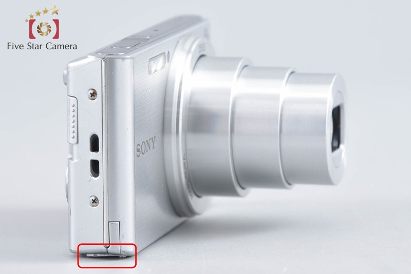 Sony Cyber-Shot DSC-W830 Silver 20.1 MP Digital Camera [Japanese Language Only]