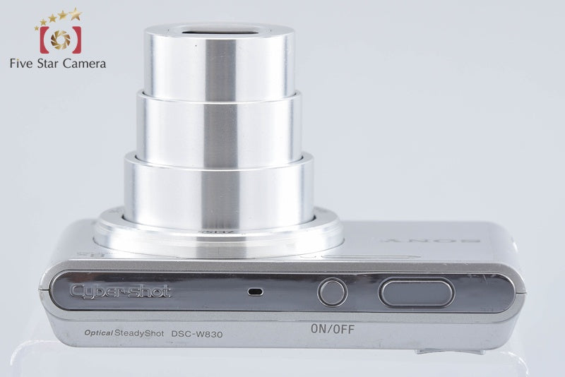 Sony Cyber-Shot DSC-W830 Silver 20.1 MP Digital Camera [Japanese Language Only]