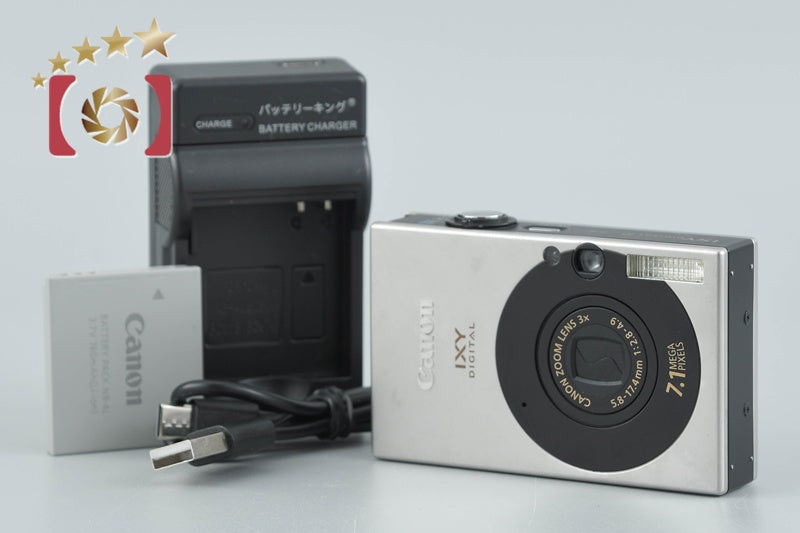 Canon IXY Digital 10 Black 7.1 MP Digital Camera