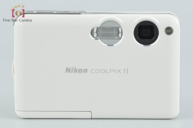 Nikon COOLPIX S1 Cream White 5.1 MP Digital Camera