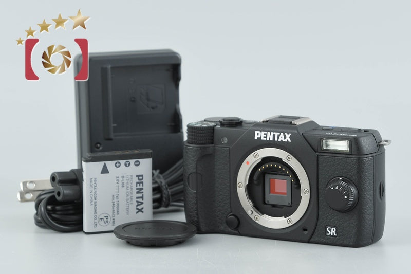 "Shutter count 2,287" PENTAX Q10 Black 12.4 MP Digital Camera