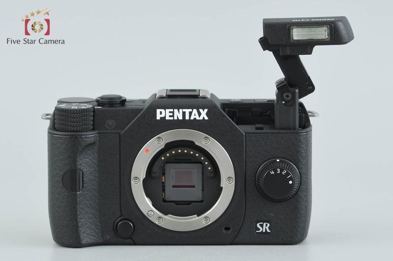"Shutter count 2,287" PENTAX Q10 Black 12.4 MP Digital Camera