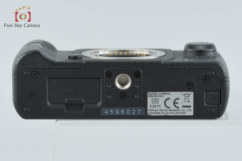 "Shutter count 2,287" PENTAX Q10 Black 12.4 MP Digital Camera
