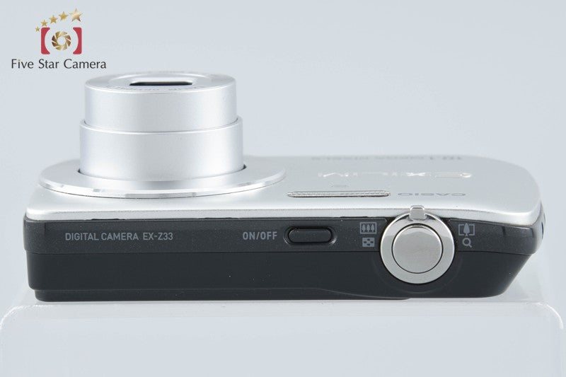 Casio EXILIM EX-Z33 Silver 10.1 MP Digital Camera w/ Box