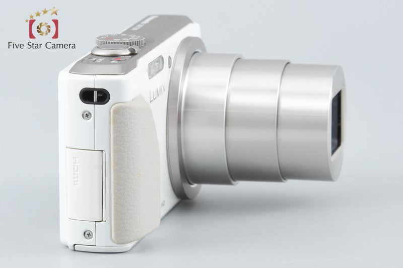 Panasonic LUMIX DMC-TZ40 White 18.1 MP Digital Camera [Japanese Language Only]