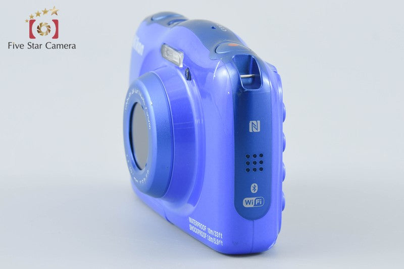 Nikon COOLPIX W100 Blue 13.2 MP Digital Camera