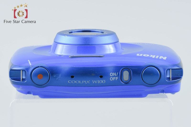 Nikon COOLPIX W100 Blue 13.2 MP Digital Camera