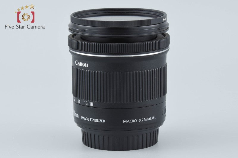 Canon EF-S 10-18mm f/4.5-5.6 IS STM