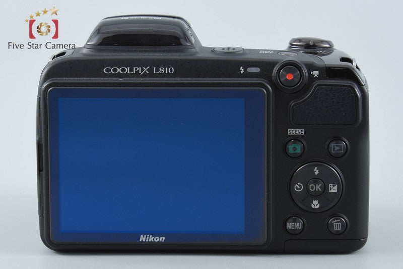 Nikon COOLPIX L810 Black 16.1 MP Digital Camera
