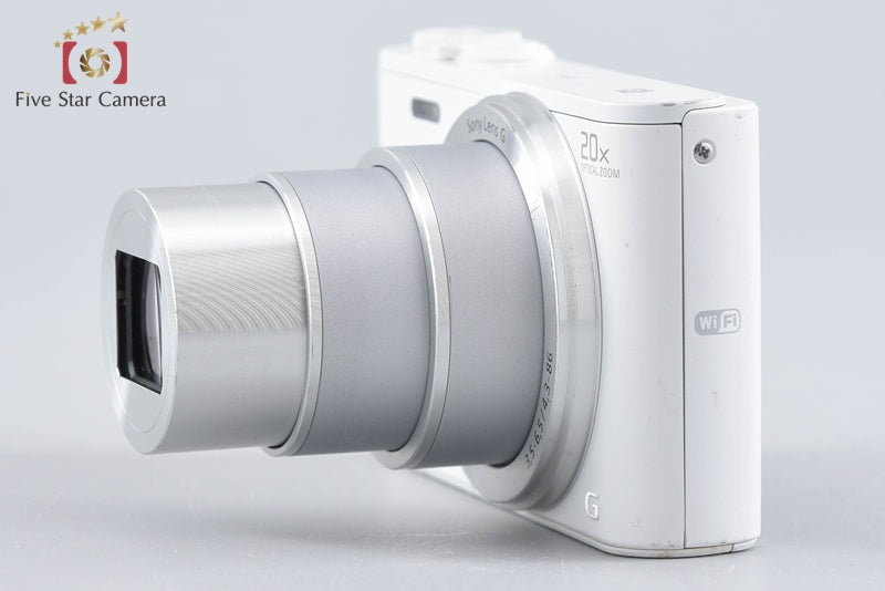 Sony Cyber-Shot DSC-WX350 White 18.2 MP Digital Camera [Multiple Languages]