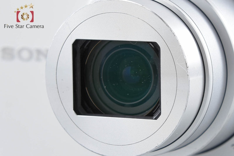 Sony Cyber-Shot DSC-WX350 White 18.2 MP Digital Camera [Multiple Languages]