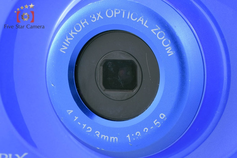 Nikon COOLPIX W100 Blue 13.2 MP Digital Camera