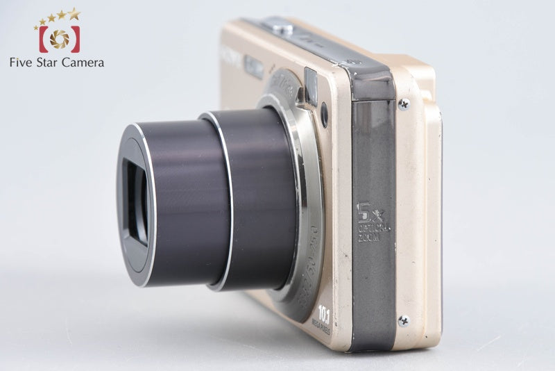 Sony Cyber-Shot DSC-W170 Gold 10.1 MP Digital Camera [Japanese Language Only]