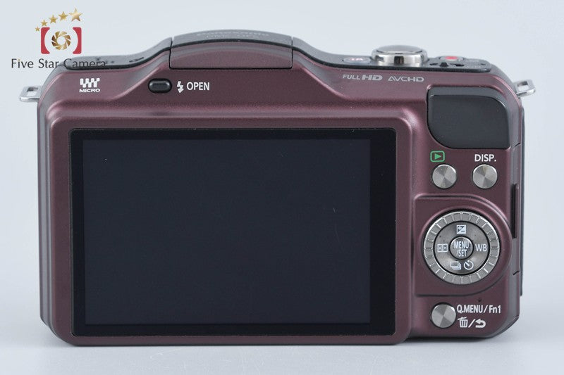 Panasonic LUMIX DMC-GF5 Brown 12.1 MP 14-42 Lens [Japanese Language Only]