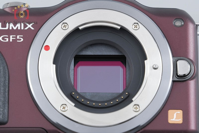 Panasonic LUMIX DMC-GF5 Brown 12.1 MP 14-42 Lens [Japanese Language Only]