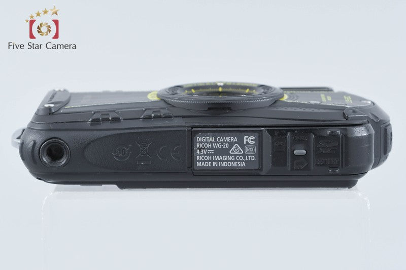 Ricoh Pentax WG-20 Black 14.0 MP Waterproof Action Camera