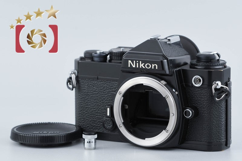 Nikon FE Black 35mm SLR Film Camera Body