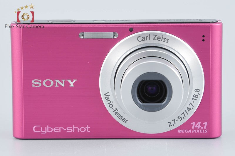 Sony Cyber-Shot DSC-W320 Pink 14.1 MP Digital Camera [Japanese Language Only]
