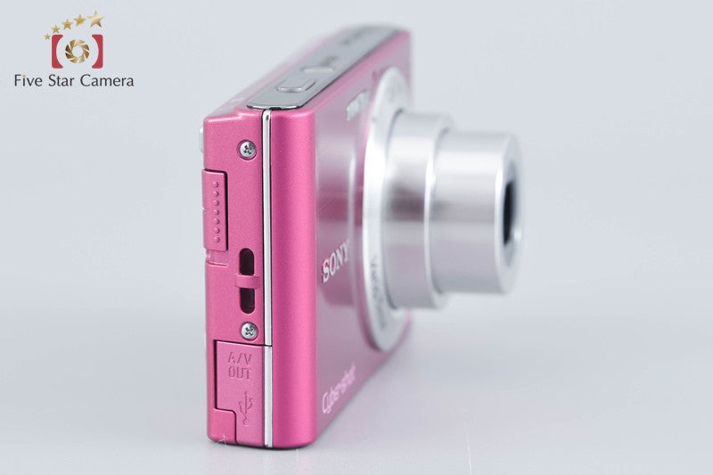 Sony Cyber-Shot DSC-W320 Pink 14.1 MP Digital Camera [Japanese Language Only]
