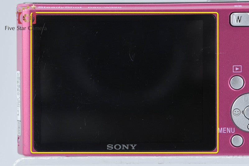 Sony Cyber-Shot DSC-W320 Pink 14.1 MP Digital Camera [Japanese Language Only]