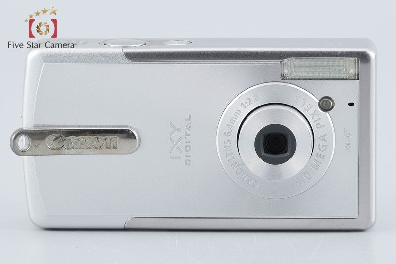 Canon IXY Digital L Platinum Silver 4.0 MP Digital Camera