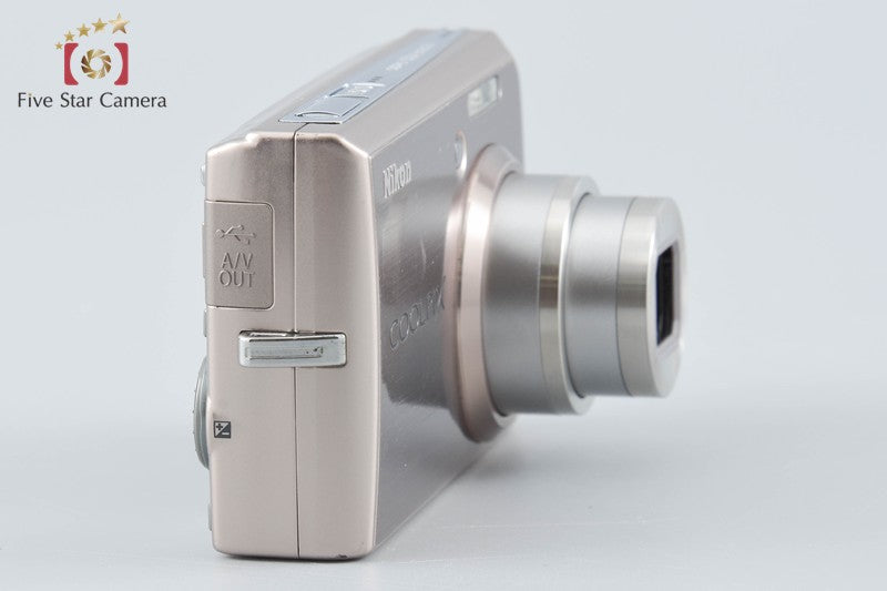 Nikon COOLPIX S600 Pink Gold 10.0 MP Digital Camera