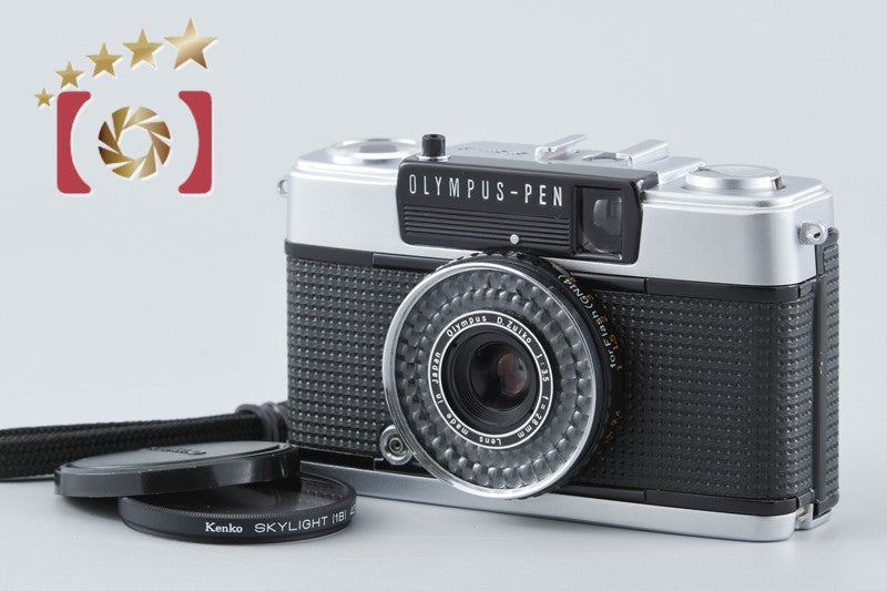 Olympus PEN EE-3 Black 35mm Half Frame Film Camera D.Zuiko 28mm f/3.5