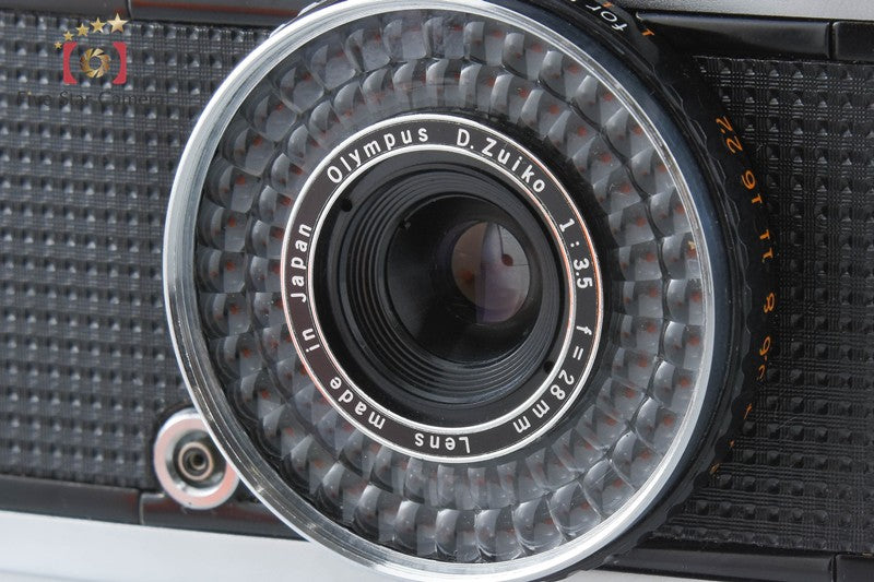 Olympus PEN EE-3 Black 35mm Half Frame Film Camera D.Zuiko 28mm f/3.5